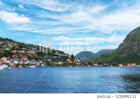 Sogndal village view 128896111