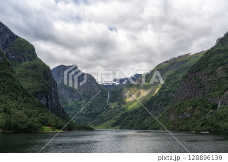 Naeroyfjord taken from Ferry 128896139