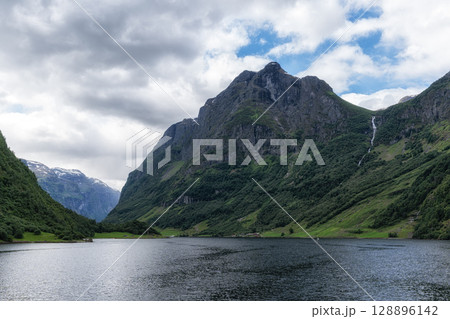 Naeroyfjord taken from Ferry 128896142