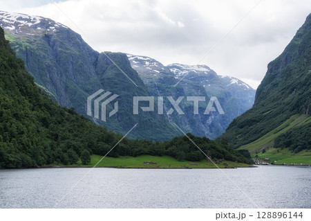 Naeroyfjord taken from Ferry Naeroyfjord taken from Ferry 128896144