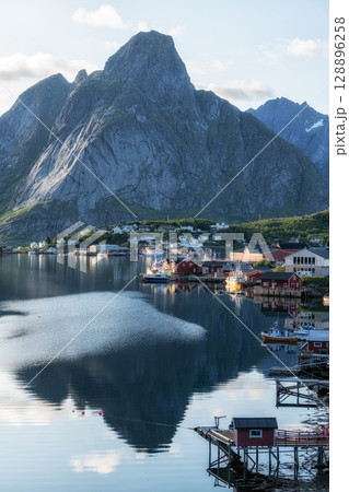 Lofoten Islands Reine Fishing Village 128896258