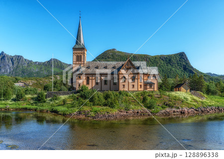 Vagan Church in Norway Vagan Church in Norway 128896338