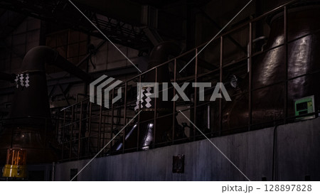 ポットスチル　余市蒸溜所　ニッカウヰスキー　蒸留所　ウイスキー　余市町　北海道　小樽 128897828