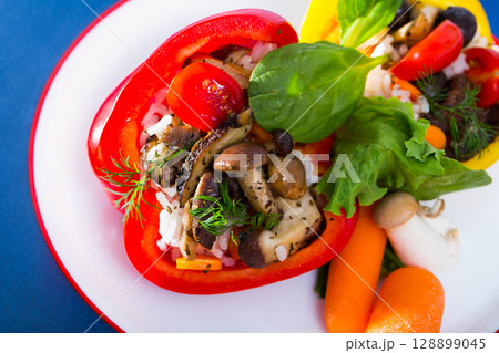 Stuffed bell peppers Stuffed bell peppers 128899045