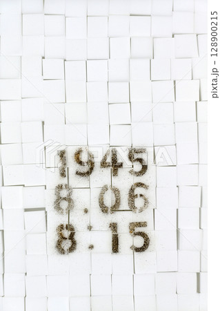 原爆の日 広島 1945 8.06 8:15 原爆の日 広島 1945 8.06 8:15 128900215