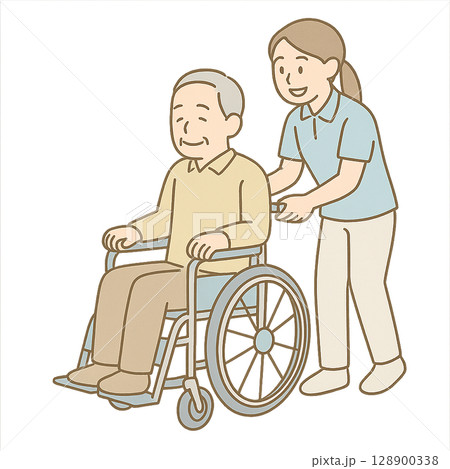 移動介助 128900338