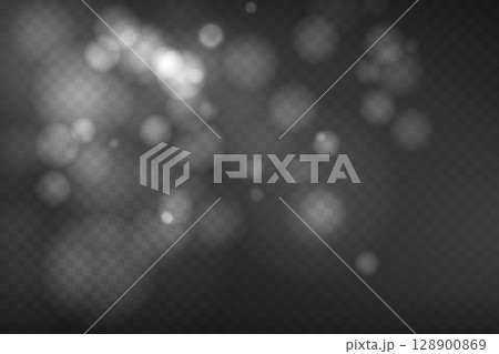 Abstract shining bokeh isolated on transparent background. Lights and sparks glitter glowing effect. Lens flare Christmas or New Year holiday card Abstract shining bokeh isolated on transparent background. Lights and sparks glitter glowing effect. Lens flare Christmas or New Year holiday card 128900869