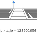 横断歩道 128901656