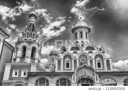 Kazan Cathedral in Red Square, Moscow, Russia 128902008