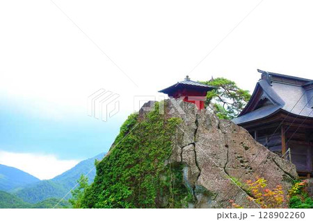 立石寺　山寺  納経堂　開山堂　五大堂 128902260