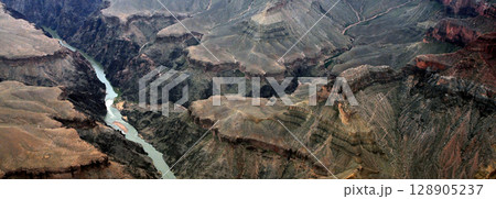 Aerial View Grand Canyon Arizona Aerial View Grand Canyon Arizona 128905237
