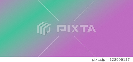 Green pink purple grainy background. Abstract noisy textured banner header design. 128906137