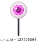 Halloween eyeball lollipop candy 128906864