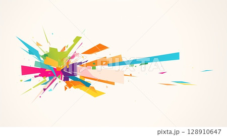 ミニマルデザインの背景画像 ミニマルデザインの背景画像 128910647