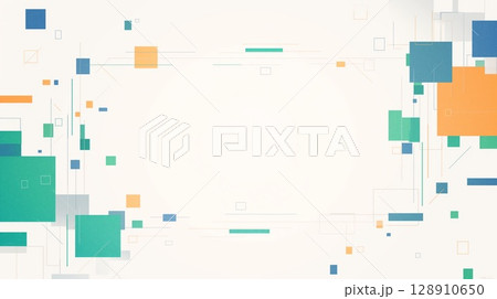 ミニマルデザインの背景画像 128910650