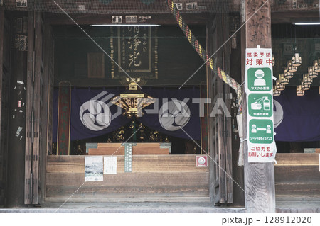 [水間寺]約1300年もの歴史があるお寺の風景 128912020