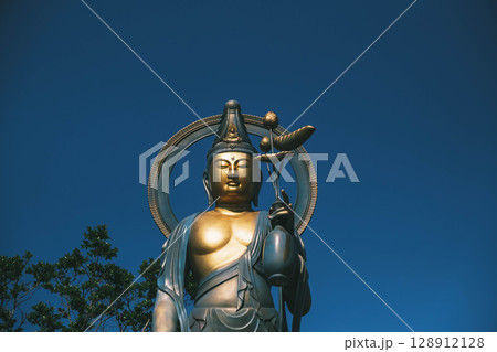 [水間寺]黄金に光る仏像 128912128