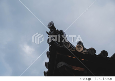 [乙訓寺]京都、自然豊かな歴史あるお寺 128912806