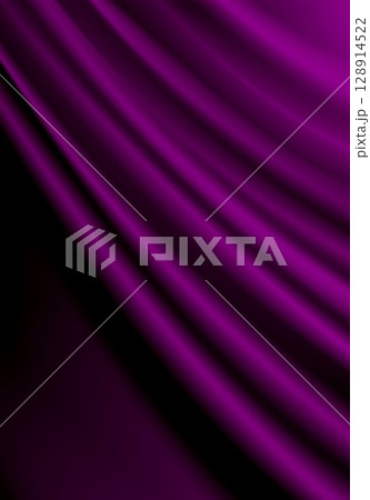 カーテン背景紫色 カーテン背景紫色 128914522