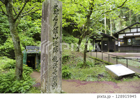 世界文化遺産　石見銀山の龍源寺間歩 128915945