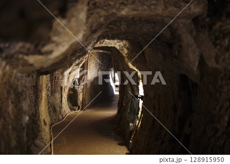 世界文化遺産　石見銀山の龍源寺間歩 128915950