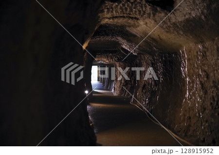 世界文化遺産　石見銀山の龍源寺間歩 128915952