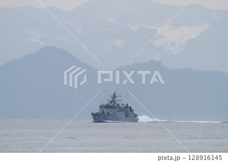 海上自衛隊ミサイル艇 128916145
