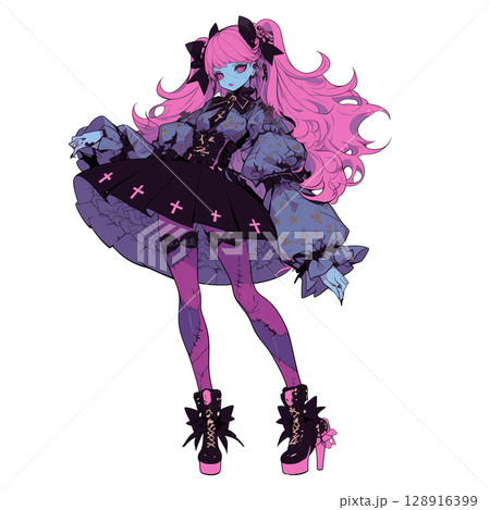 ゾンビガール 128916399