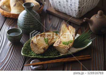 焼き筍 128916769