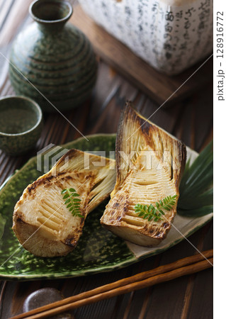 焼き筍 128916772