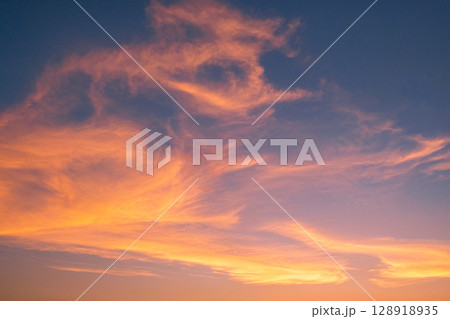 夕空 夕空 128918935