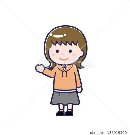 私服の10代/ななめ/女性 15 私服の10代/ななめ/女性 15 128919360
