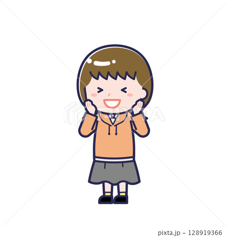 私服の10代／ななめ／女性 21 128919366