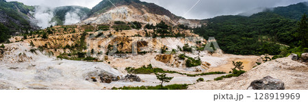 伽藍岳噴火口跡　パノラマ【大分県由布市】 128919969