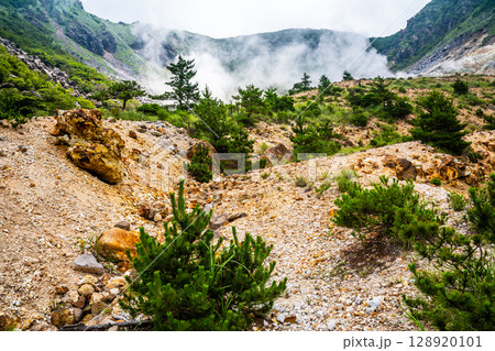 伽藍岳噴火口跡【大分県由布市】 128920101