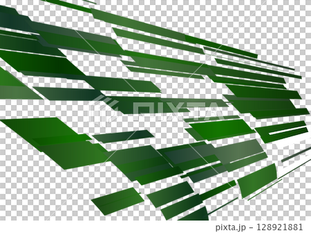 緑のテクノロジー背景 128921881