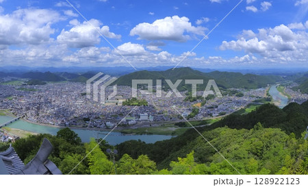 岐阜城からの長良川1 128922123