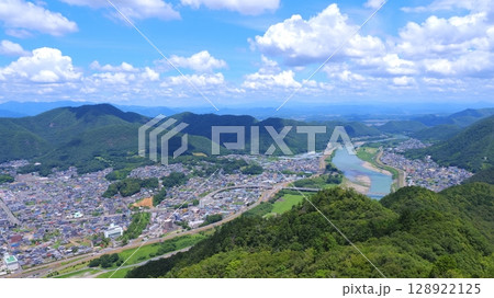 岐阜城からの美濃市関市方向1 岐阜城からの美濃市関市方向1 128922125