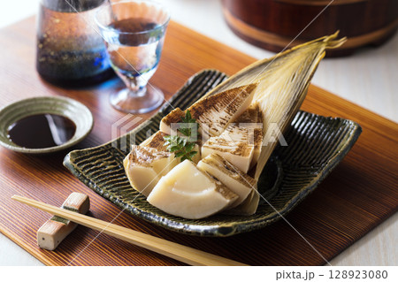 焼き筍 128923080