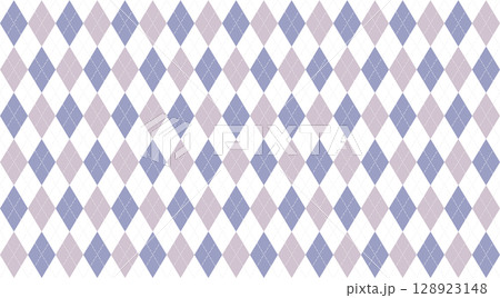 パステルカラー アーガイルチェック背景素材 パステルカラー アーガイルチェック背景素材 128923148