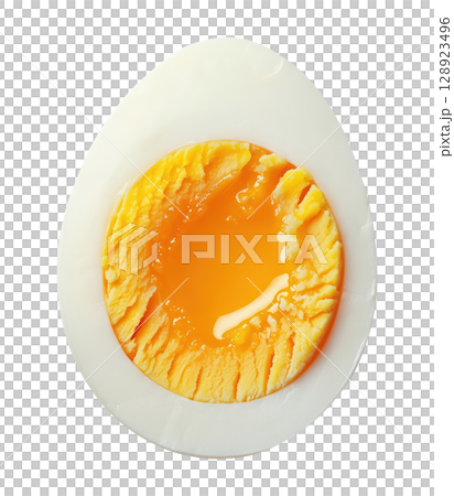 Half of Boiled Egg Half of Boiled Egg 128923496