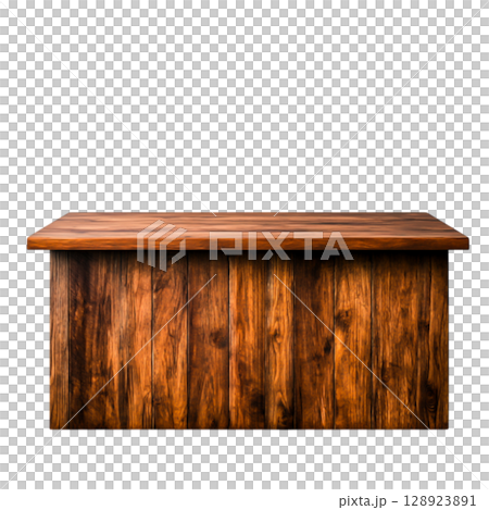 Rustic Wooden Table with Natural Grain Pattern Perfect for Interior Design and Decoration Rustic Wooden Table with Natural Grain Pattern Perfect for Interior Design and Decoration 128923891
