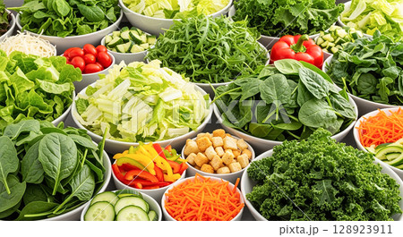 サラダバー 128923911