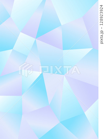 氷をイメージしたモザイク状の背景素材 128923924