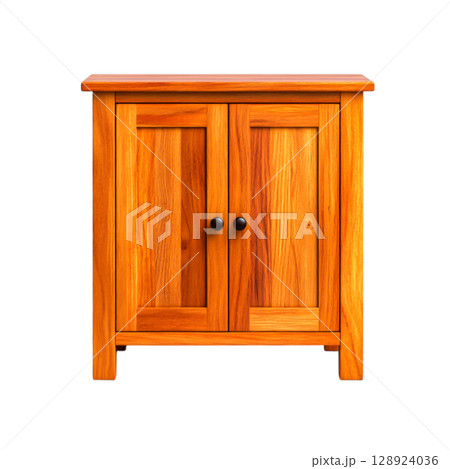 Elegant Wooden Cabinet with Two Doors for Storage and Home Decor Enhancement Elegant Wooden Cabinet with Two Doors for Storage and Home Decor Enhancement 128924036
