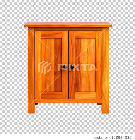 Elegant Wooden Cabinet with Two Doors for Storage and Home Decor Enhancement Elegant Wooden Cabinet with Two Doors for Storage and Home Decor Enhancement 128924036
