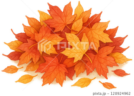 Fall Leaves Pile Fall Leaves Pile 128924962