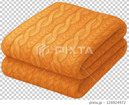 Folded Blanket  128924972