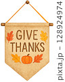 Give Thanks Sign 128924974
