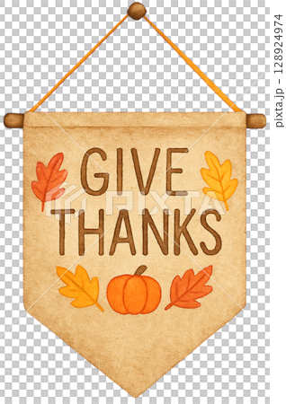 Give Thanks Sign 128924974